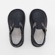 Unisex smooth leather T-strap shoes