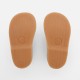 Unisex smooth leather T-strap shoes