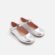 Girl glazed leather Mary Janes