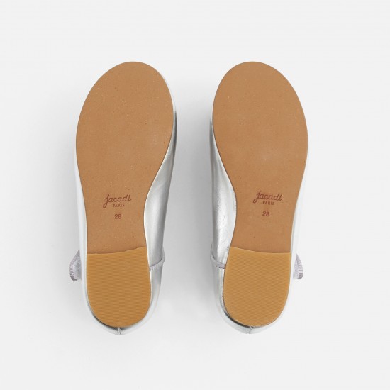 Girl glazed leather Mary Janes