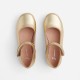 Girl glazed leather Mary Janes