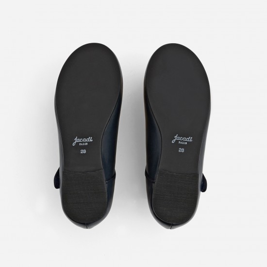 Girl smooth leather Mary Janes