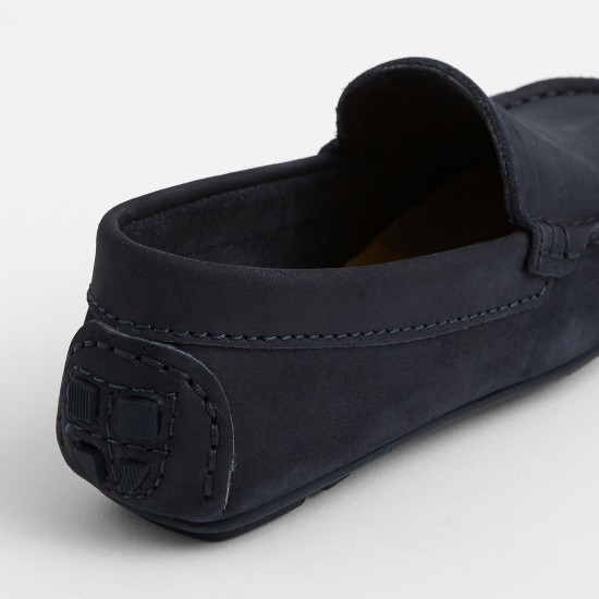 Boy nubuck moccasins