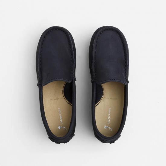 Boy nubuck moccasins
