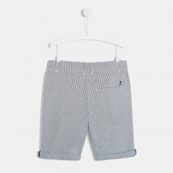 Boy striped Bermuda shorts