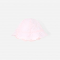Girl scalloped bucket hat