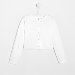 Girl cropped cardigan