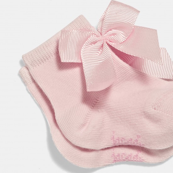 Baby girl socks with bow