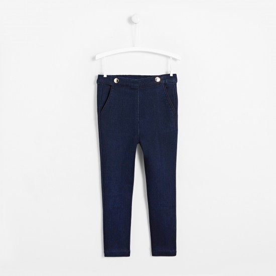 Girl denim leggings