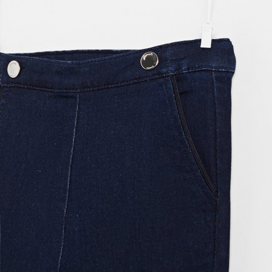 Girl denim leggings