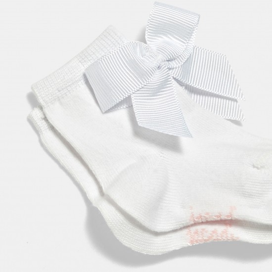 Baby girl socks with bow