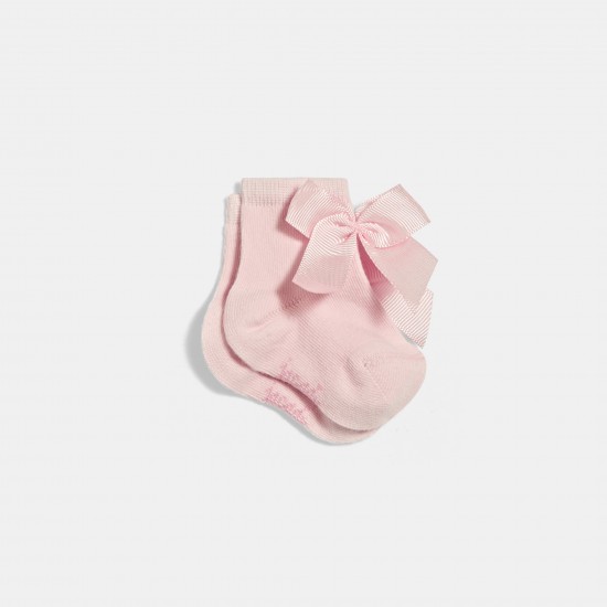 Baby girl socks with bow