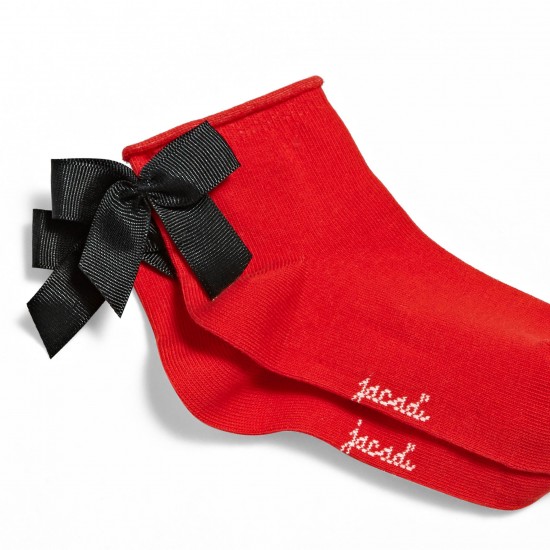 Girl socks with bow