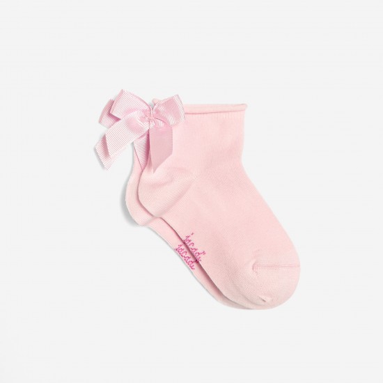 Girl socks with bow