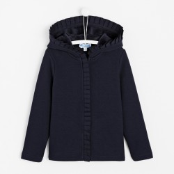 Girl zippered sweatshirt