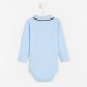Toddler boy polo collar bodysuit