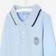 Toddler boy polo collar bodysuit