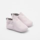 Baby girl leather booties