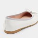 Girl leather ballet flats