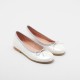 Girl leather ballet flats