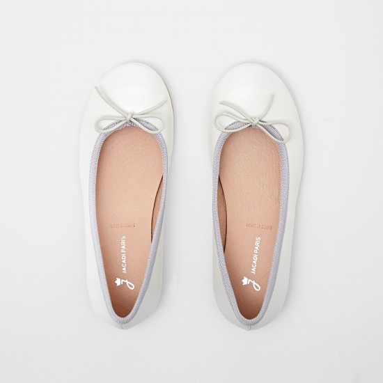Girl leather ballet flats
