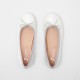 Girl leather ballet flats