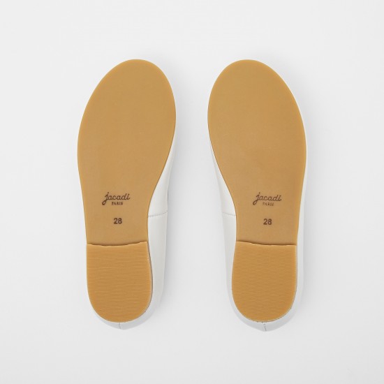 Girl leather ballet flats