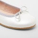 Girl leather ballet flats