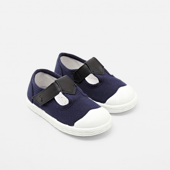 Baby boy canvas sandals