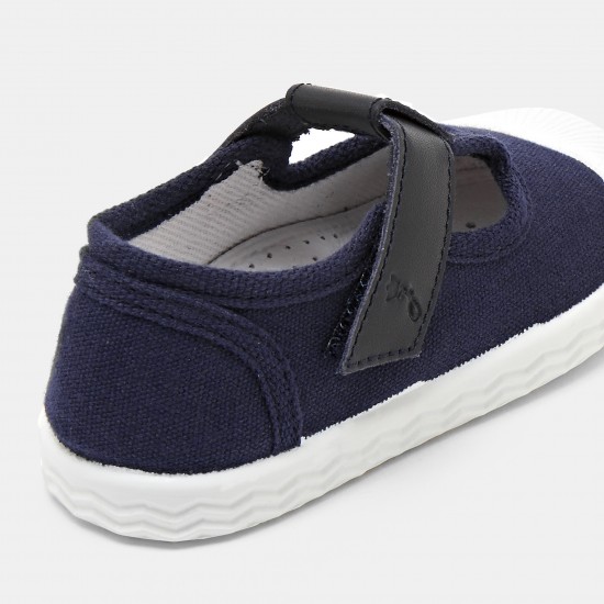 Baby boy canvas sandals