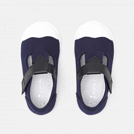 Baby boy canvas sandals