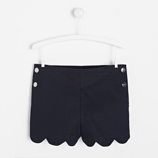 Girl scalloped shorts