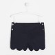 Girl scalloped shorts