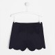 Girl scalloped shorts