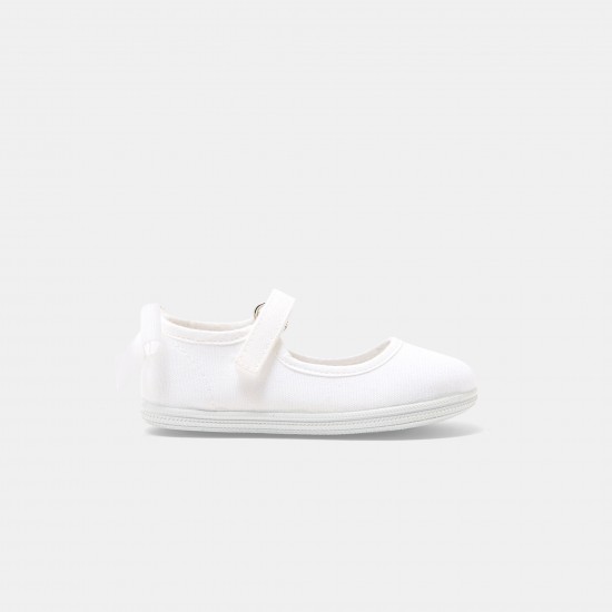 Baby girl canvas Mary Janes