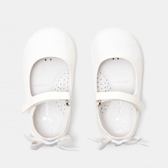 Baby girl canvas Mary Janes