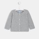 Baby girl garter stitch cardigan
