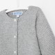 Baby girl garter stitch cardigan