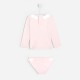 Toddler girl UV-blocking swimsuit