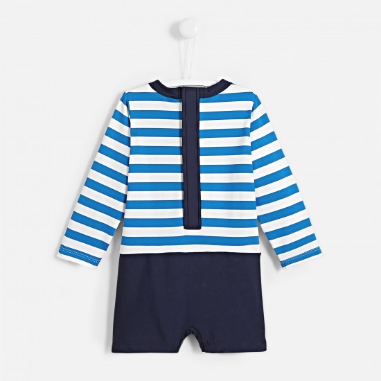Toddler boy UV-blocking swim set