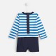 Toddler boy UV-blocking swim set