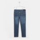 Boy denim-style fleece pants