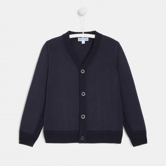 Boy buttoned cardigan