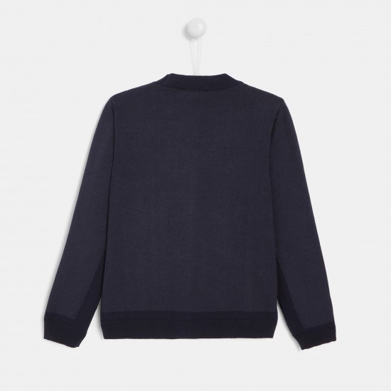 Boy buttoned cardigan