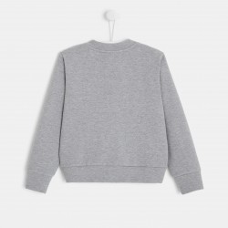 Girl zippered cardigan