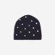 Girl silver polka dot hat