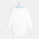 Toddler boy bodysuit with Oxford collar