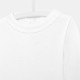 Toddler girl bodysuit with round collar