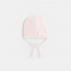Baby girl knit hat