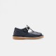 Unisex smooth leather T-strap shoes